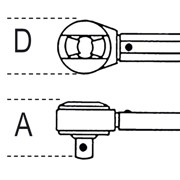 Beta 666 Chiave Dinamometrica a Scatto Zero-RESET - BETA UTENSILI - Immagine 3